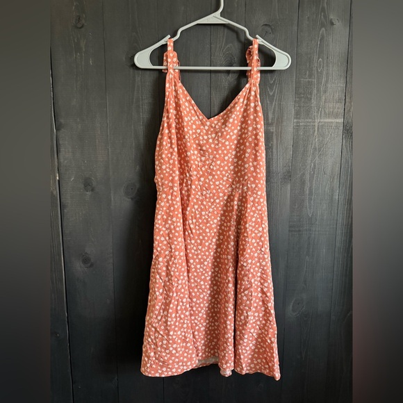 GAP Pink Sleeveless Spaghetti Strap Sundress - Picture 1 of 3